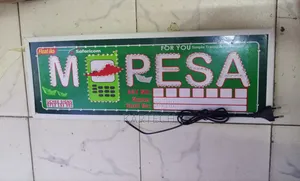 LED M-Pesa Branding Sign for Shops Businesses