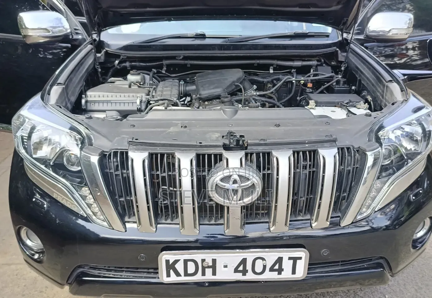 Toyota Land Cruiser Prado 2.7 2017 Matt Black