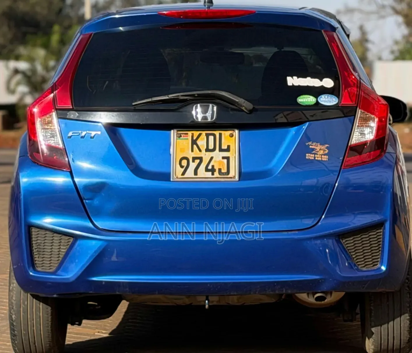 Honda Fit 2016 Blue