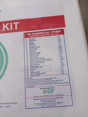 26 Essentials First Aid Kit
