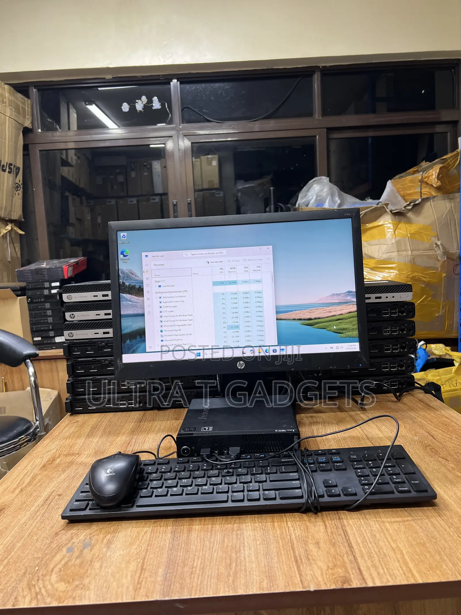 Desktop Computer Lenovo ThinkCentre M710 4GB Intel Core i3 SSD 128GB