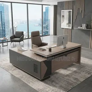 L Shape 1.6m Executive Desk – Premium Manager Office Table