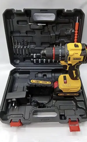 DeWalt Cordless Brushless Metal Chuck 36V – Tough Power for Tough Jobs