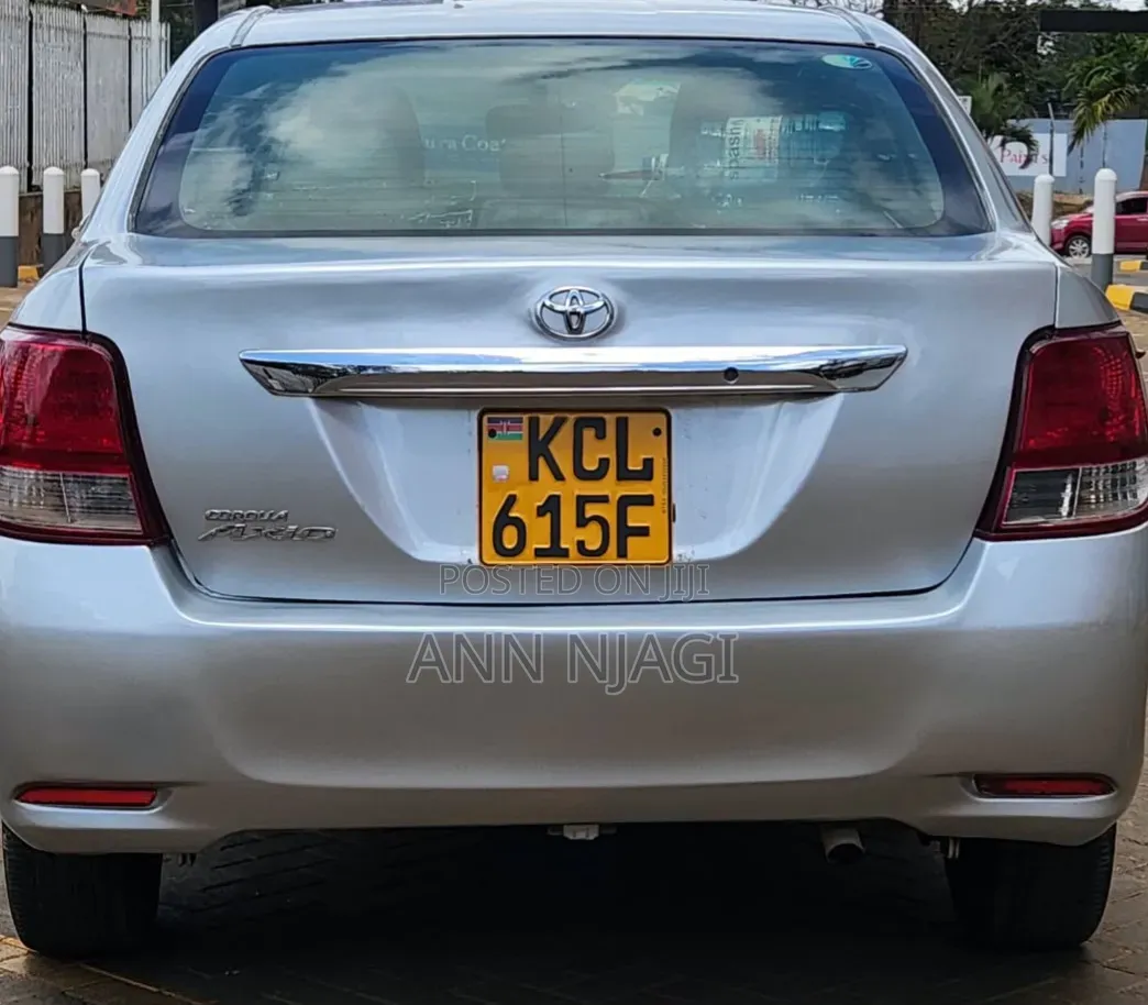 Toyota Axio 2015 Silver