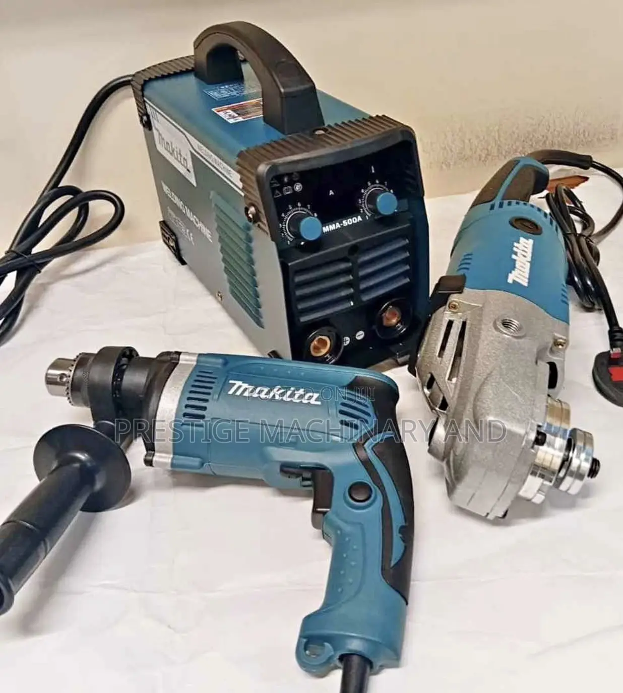 Makita Combo Welding Machine,9"grinder,drill