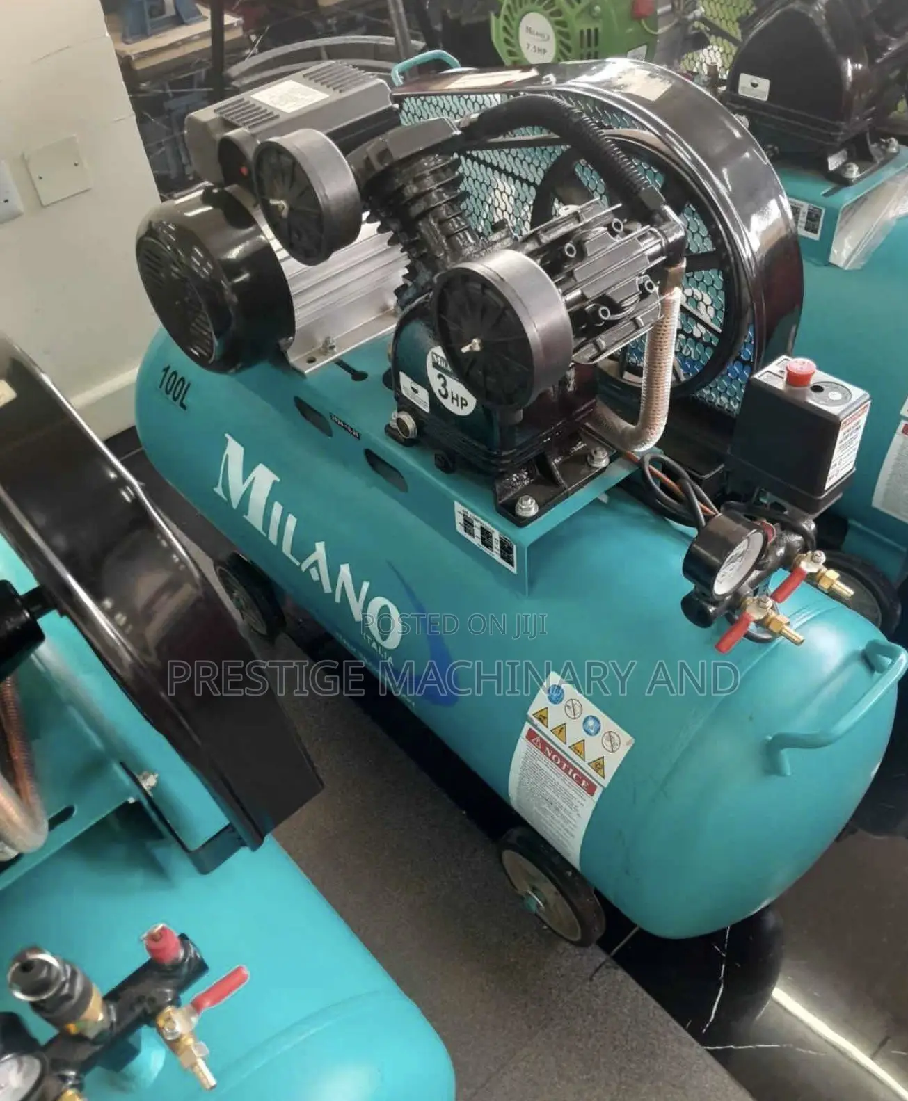 Compressor Machine 100l / Milano Air Compressor Machine