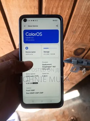 Oppo A74 128 GB Blue