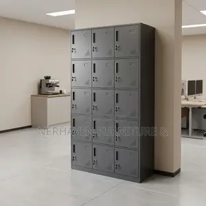 15 Locker Storage Cabinet – 15 Door Metal Storage Locker