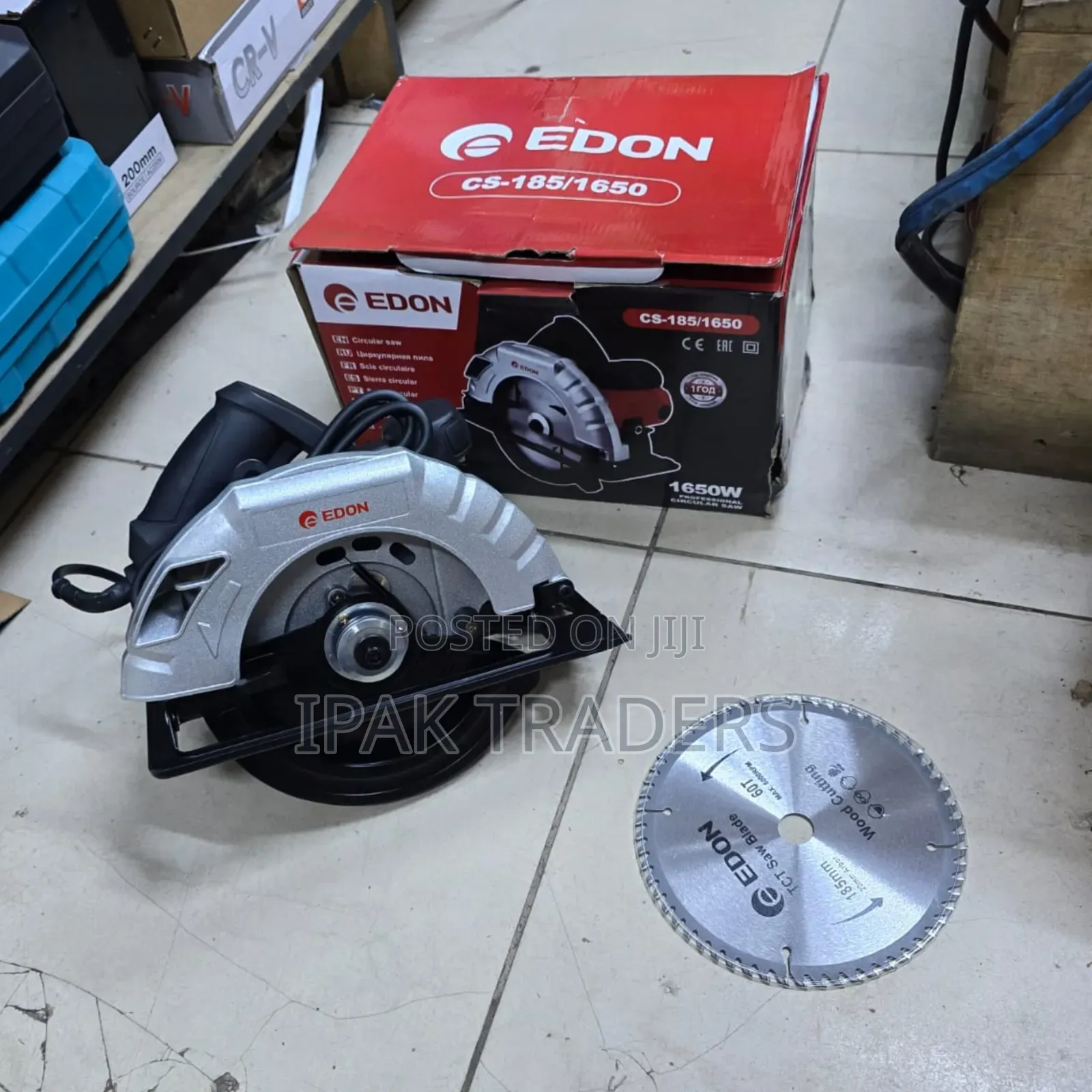 Restocked Edon 1650w Electric Circular Saw 7"