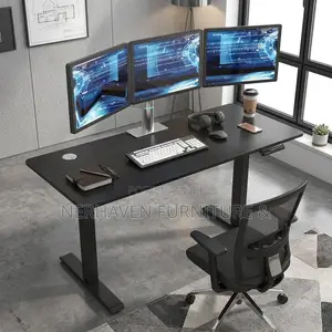 1.4m Electric Standing Desk – Height Adjustable Executive Office Desk