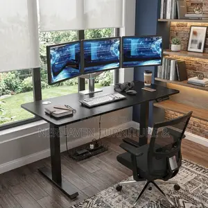 1.4m Electric Standing Desk – Height Adjustable Executive Office Desk
