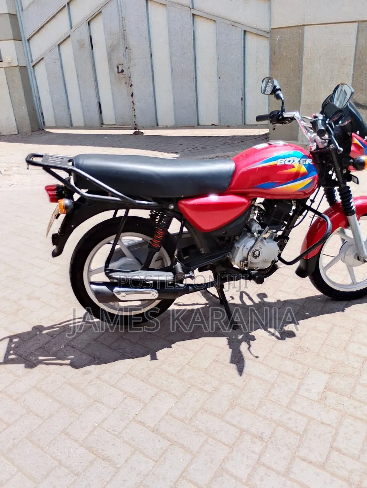Bajaj Boxer 125 2025 Red