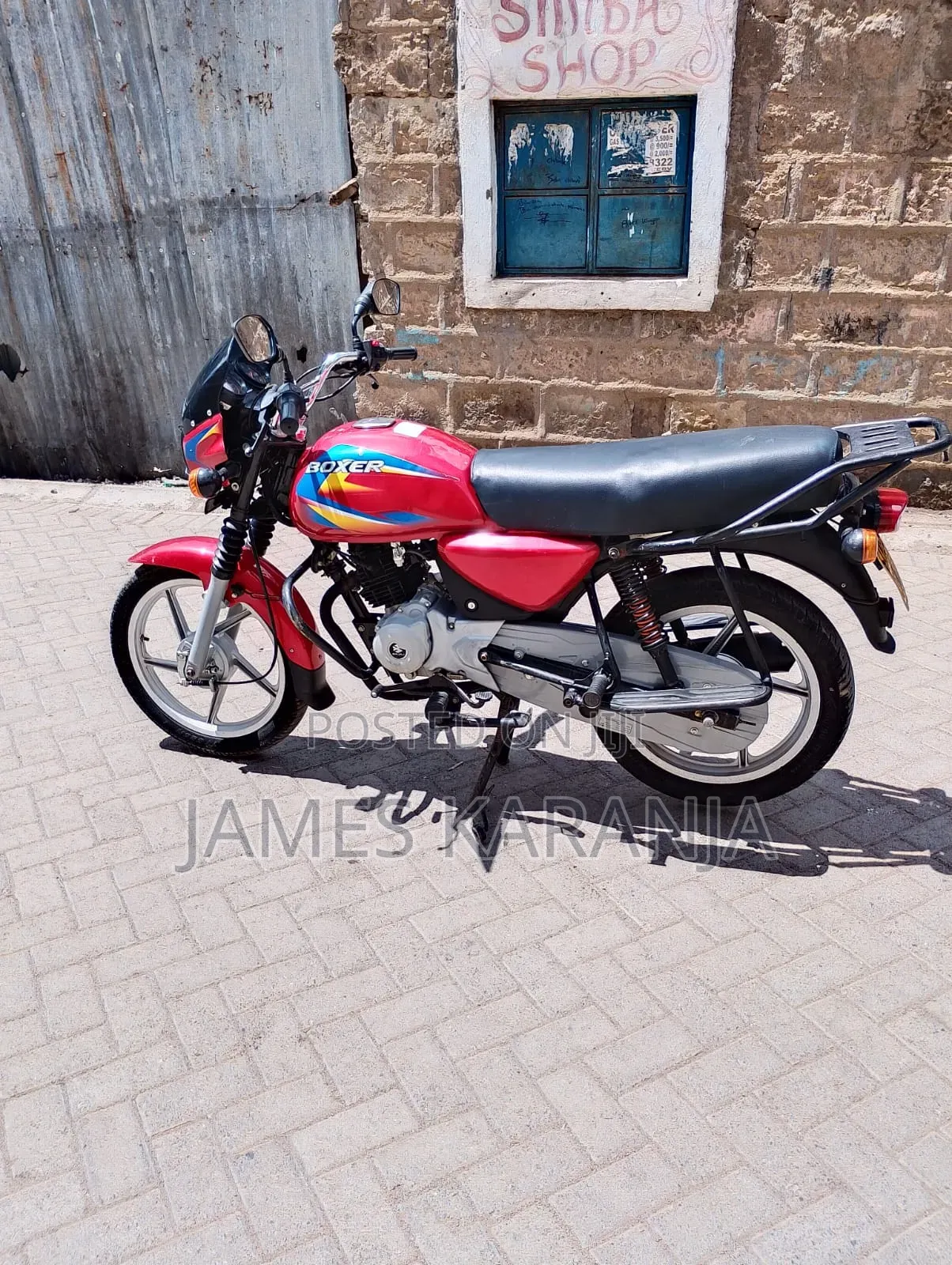 Bajaj Boxer 125 2025 Red