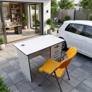 Study Desk and Foldable Chair – Compact Study Set