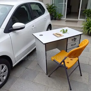 Study Desk and Foldable Chair – Compact Study Set