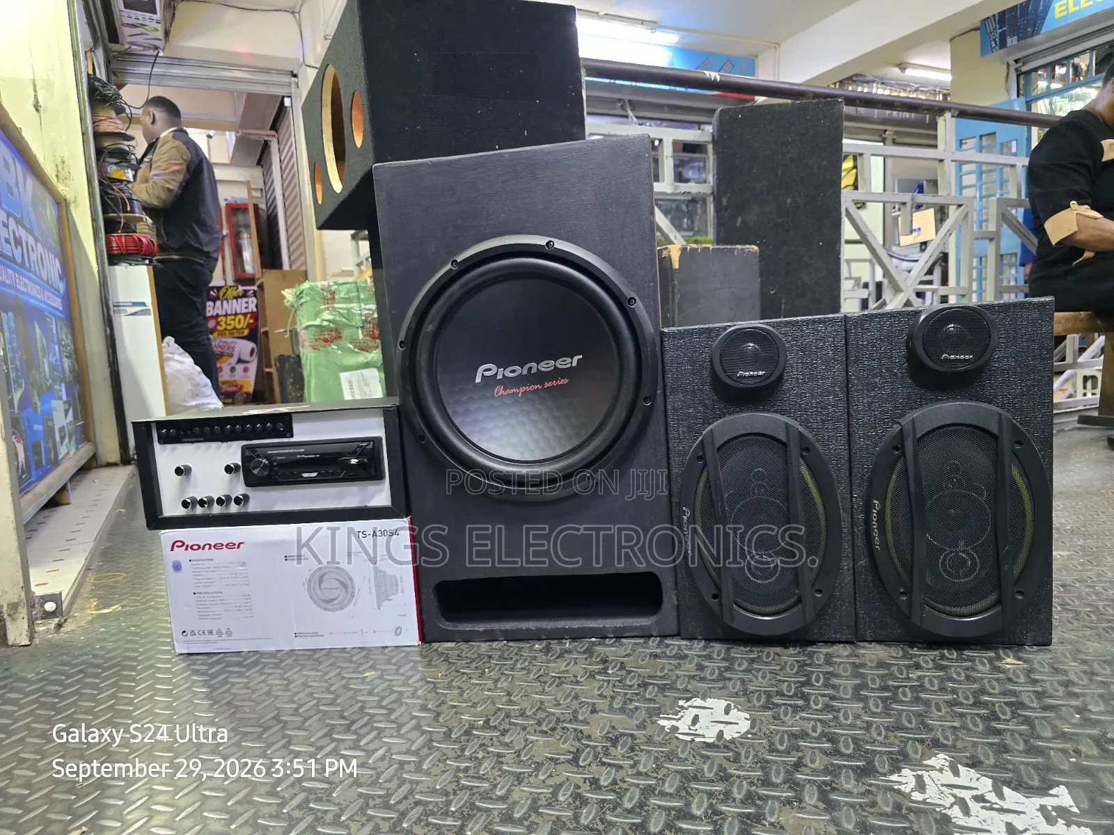 Home system.with Car Radio.