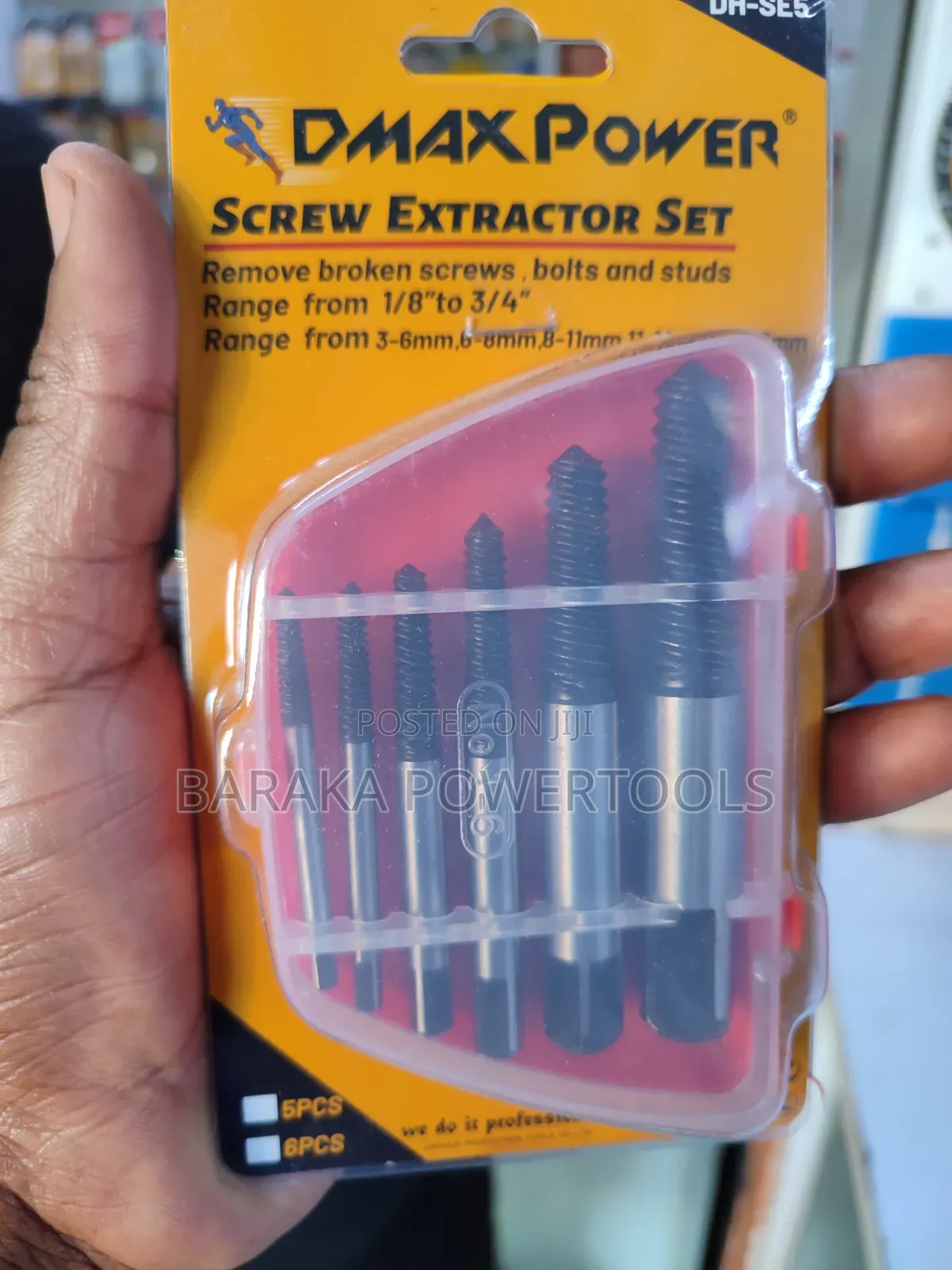 DMAXPOWER Screw Extractor Set.