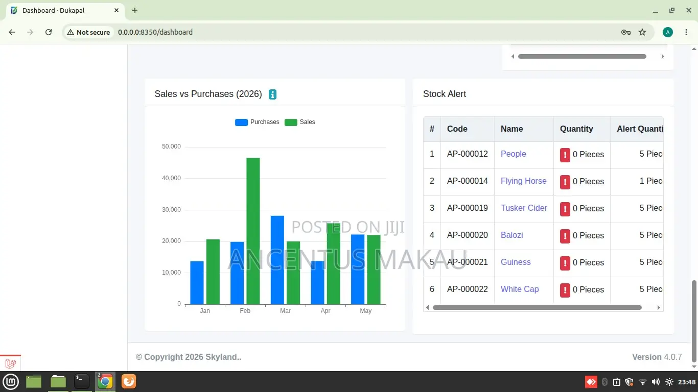 Smart POS System for Retail, Pharmacy, Restaurants Clubs - DUKAPAL