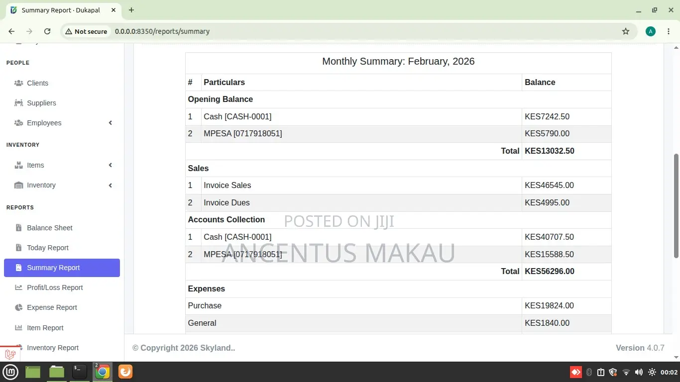 Smart POS System for Retail, Pharmacy, Restaurants Clubs - DUKAPAL