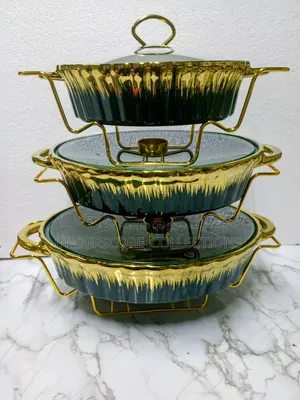 3pcs Chaffing Dishes