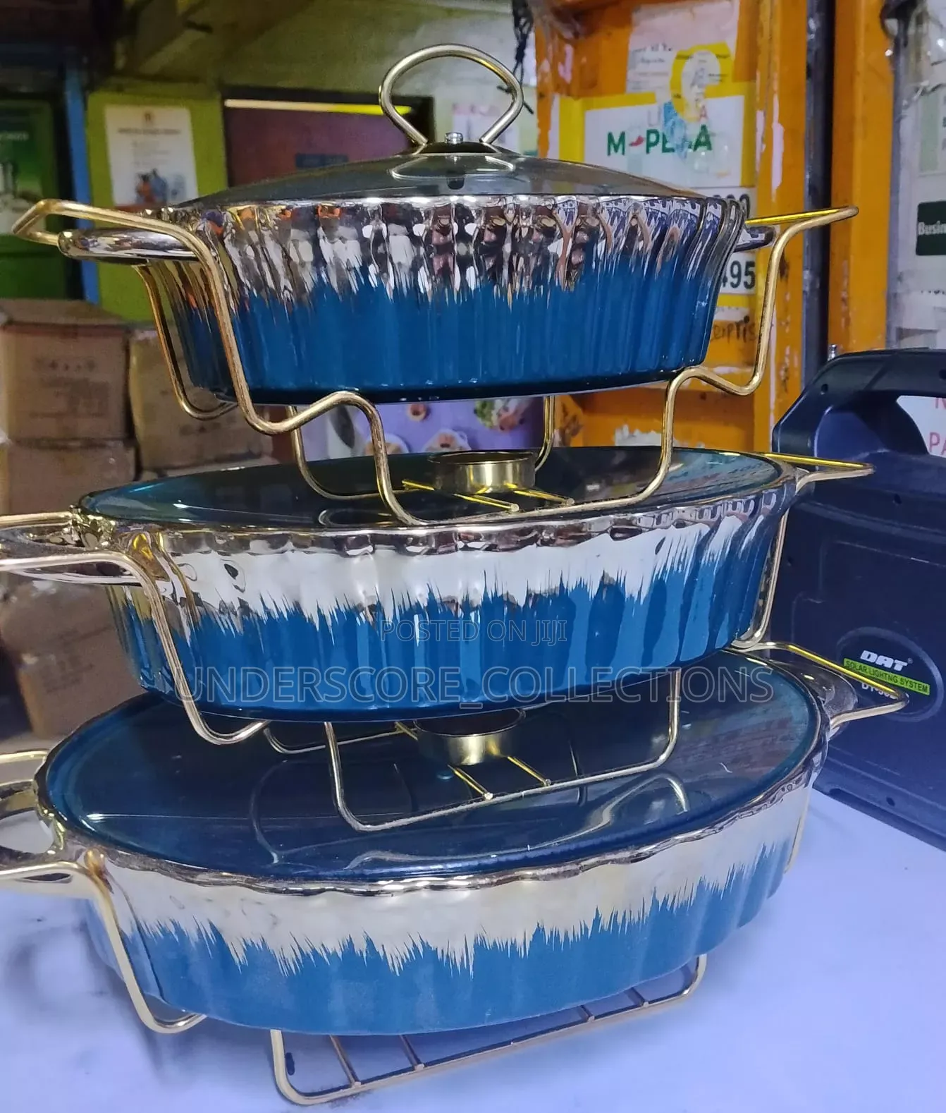 3pcs Chaffing Dishes