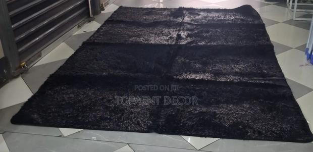 Black Warm Fluffy Carpets Available - main view