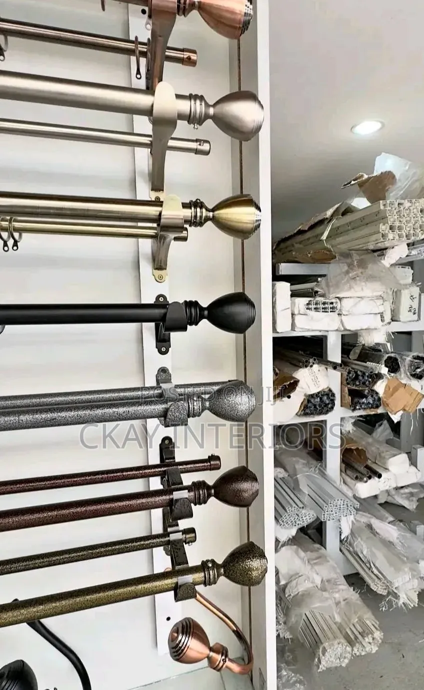 Reliable Coated Curtain Rods for Everyday Elegance