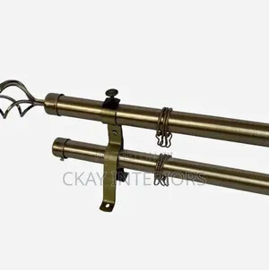 Strong Support With a Stylish Appearance Adjustable Curtain Rods