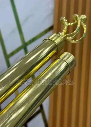 Strong Support With a Stylish Appearance Adjustable Curtain Rods