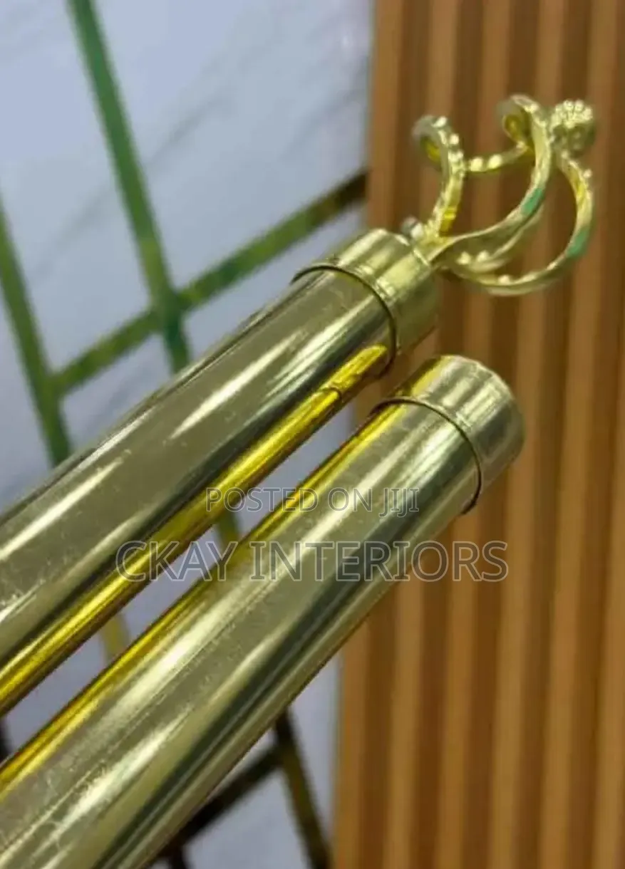 Strong Support With a Stylish Appearance Adjustable Curtain Rods