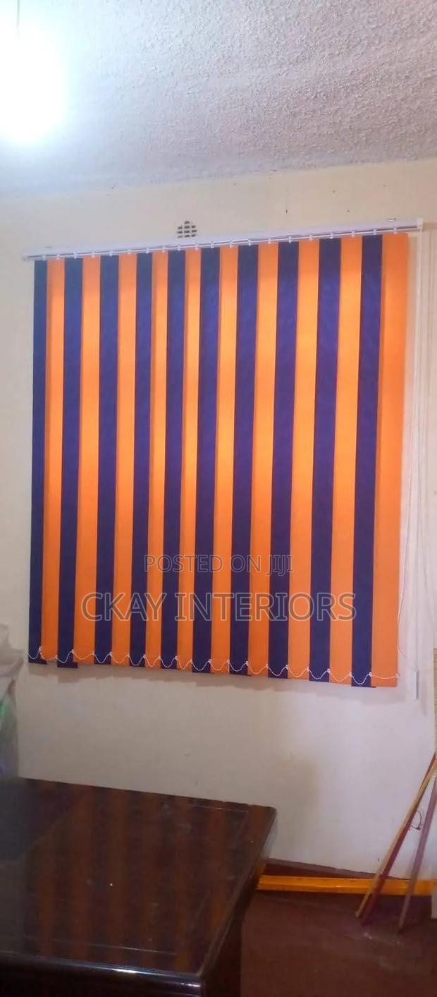 Keep It Neat. Keep It Classy With Vertical Blinds - thumbnail 2