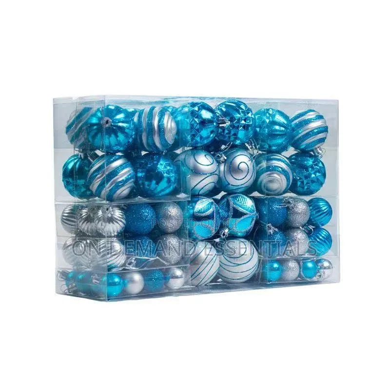 Mixed Colours Christmas Balls
