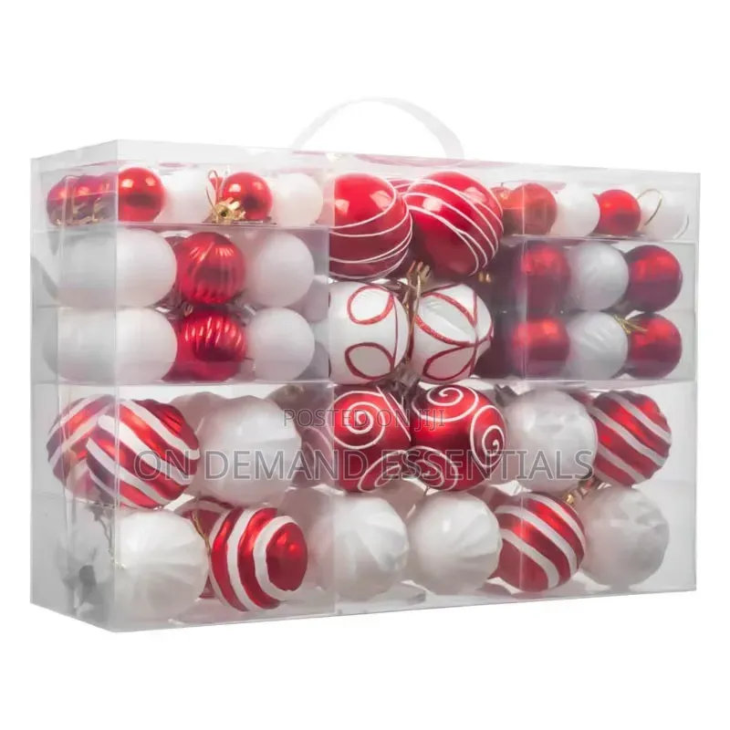 Mixed Colours Christmas Balls