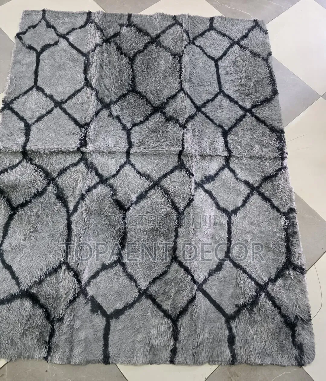 Patterned Fluffy Carpets