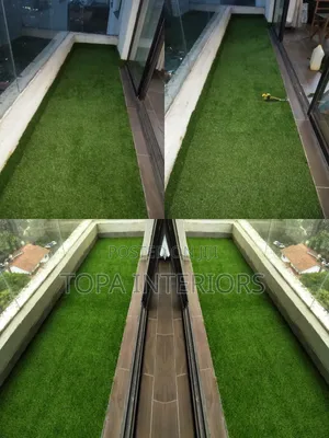 Balcony Floor Decorative Artificial Grass Carpets