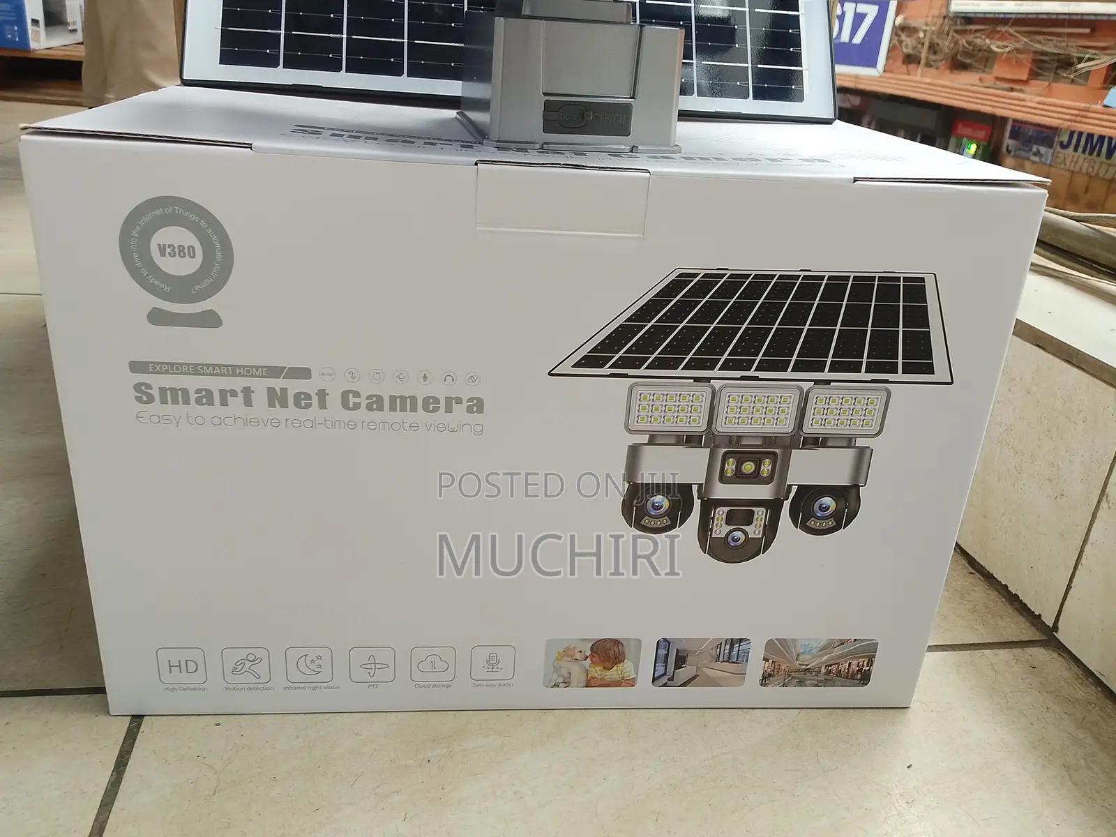 VTS30 Triple PTZ Camera With LED Lights
