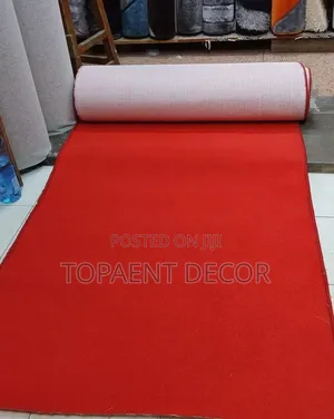 Flawless Red Office Wall to Wall Carpets