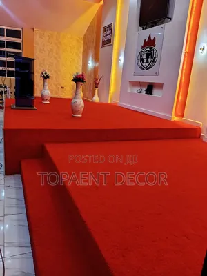 Elegant Beauty Red Altar Carpet