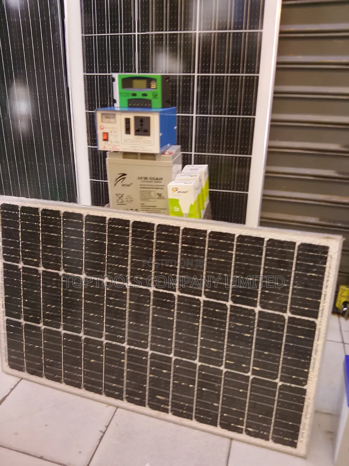 Solar System Package 100watts With 80ah Battery Complete