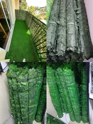 Faux Greenery Screen Decorative Artificial Ivy Balcony Privacy Fence