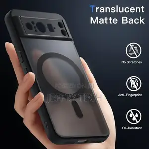 Magsafe2 Agnetic Case for Google Pixel 8 Pro With MagSafe, Translucent