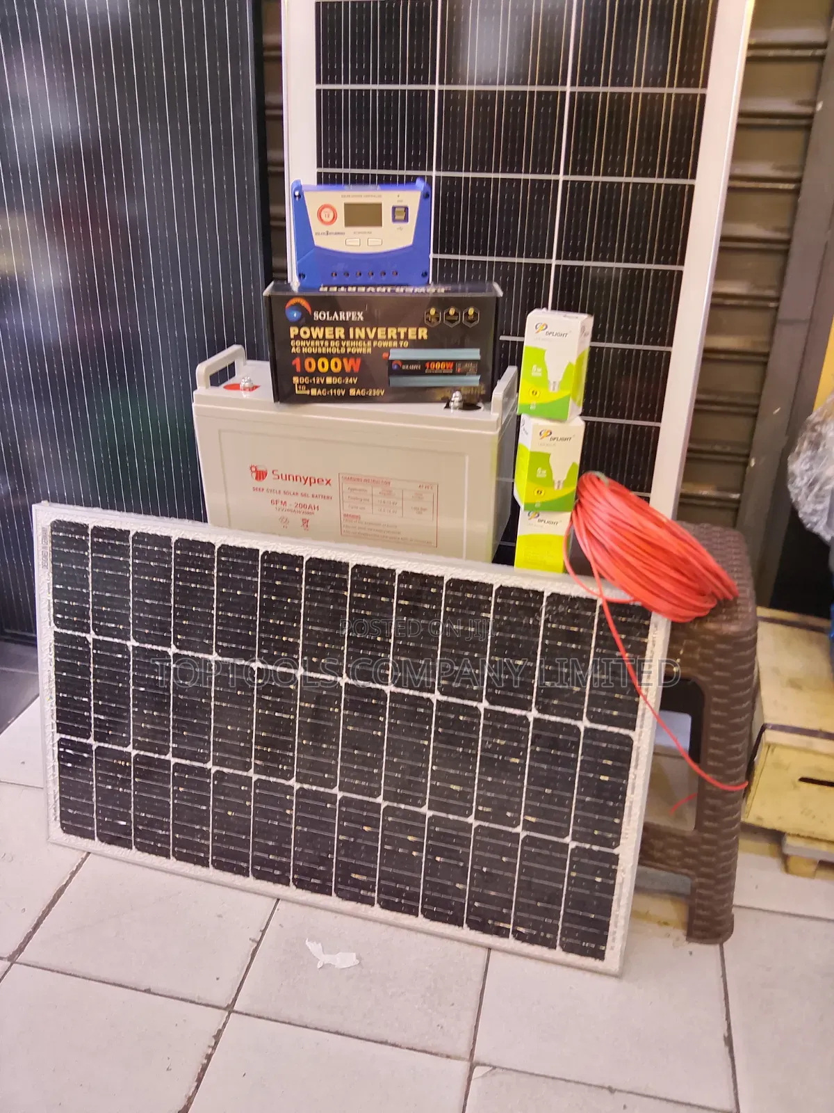 400watts Solar Full Kit With 150ah Battery