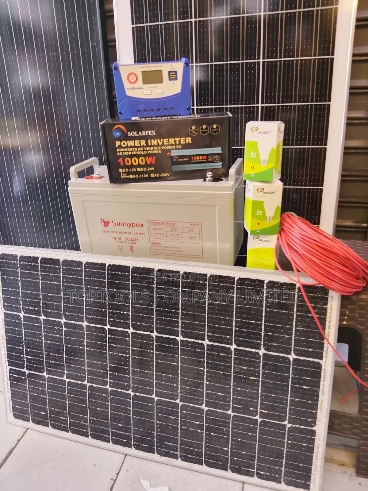 400watts Solar Full Kit With 150ah Battery