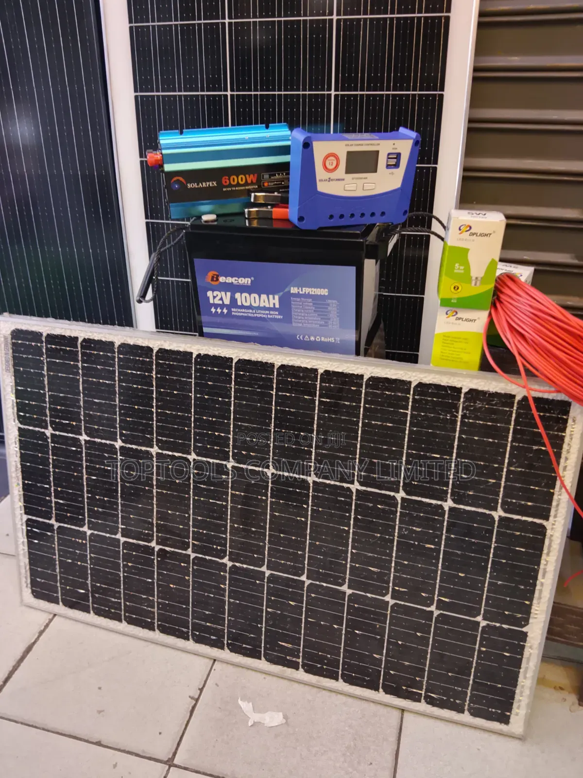 Lithium Full Kit With 300watts Panel