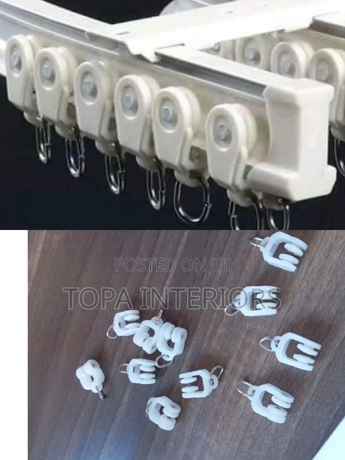Flexible Track Curtain Runners