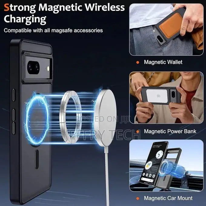 Magsafe2 for Google Pixel 7 Case Magnetic Phone Case Compatible With