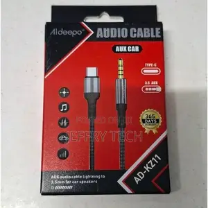 Aldeepo AD-KZ11 3.5mm AUX to Type C Audio Cable