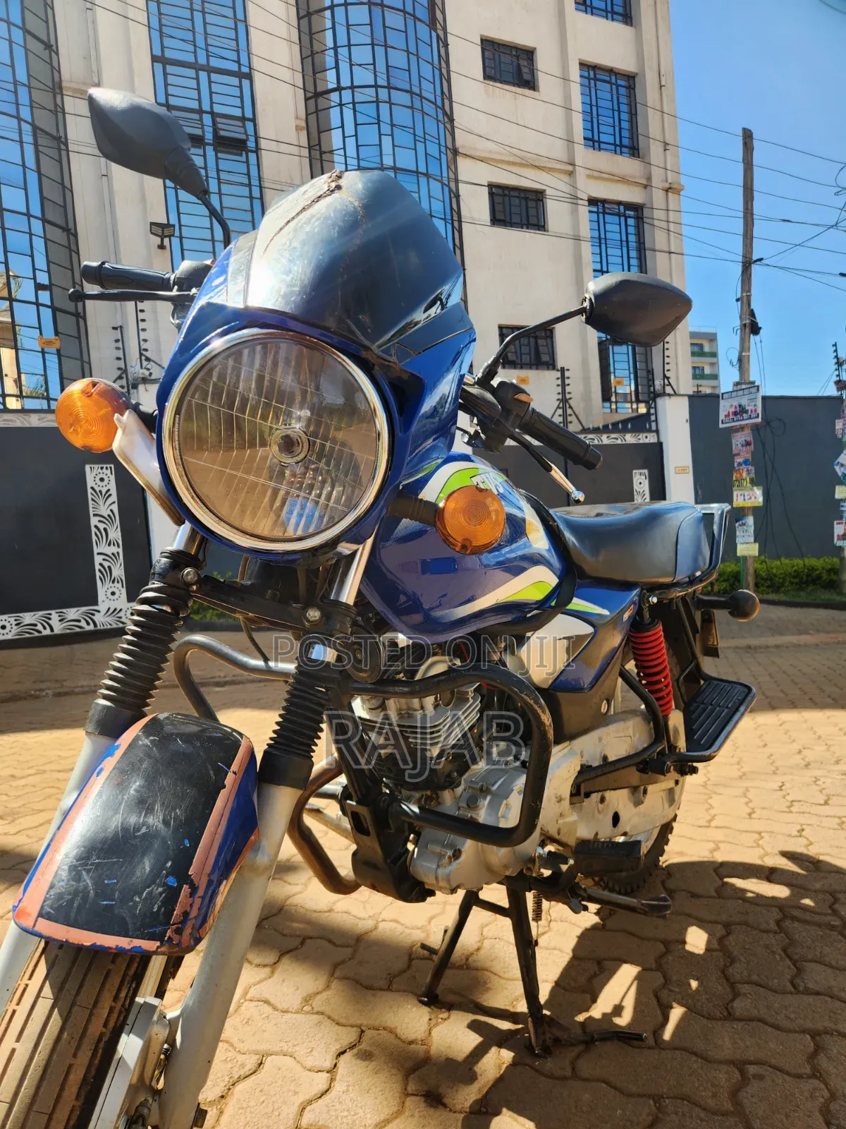 TVS HLX Plus ES 2022 Blue