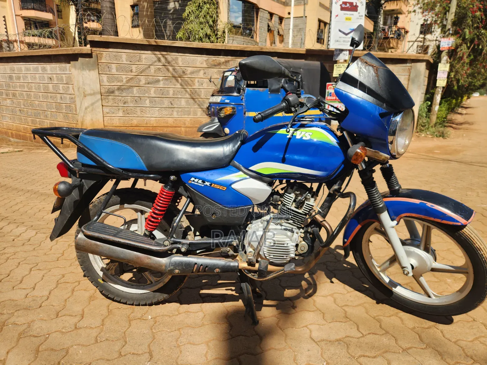TVS HLX Plus ES 2022 Blue