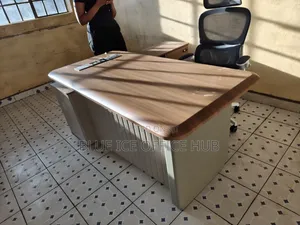 Executive Office Desk With Storage Cabinet